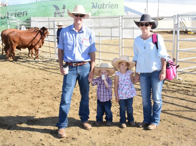 BEEF AUSTRALIA 21: Brad and Rachel Passfield from Banana with Lachlan and Sophie