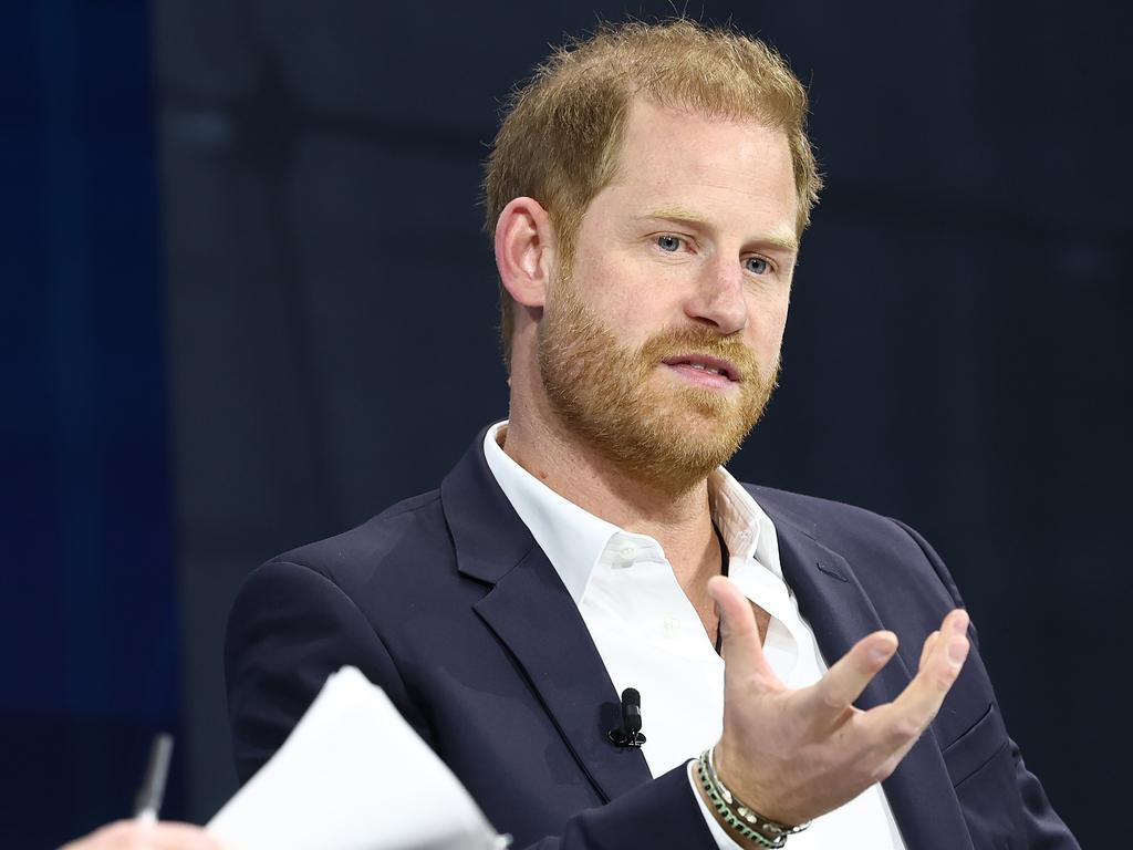 Prince Harry has addressed persistent divorce rumours that have swirled around him and Meghan Markle. Picture: Getty Images