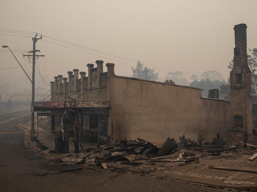 The devastating 2019 bushfires, like in Cobargo, NSW, were during a positive IOD event. Picture: AAP/Sean Davey