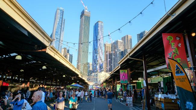 String Bean Alley at Queen Victoria Market. Picture: QVM