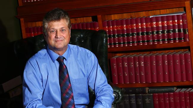 Barrister Chris Garlick at his Southport office. Photo: Kit Wise