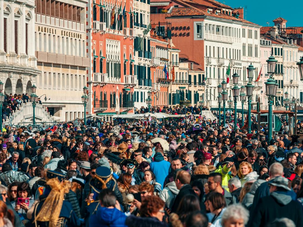Venice has been struggling with overtourism in recent years.