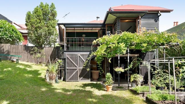 A restored Queenslander at 106 Browne St, New Farm has been listed for sale with a price guide of between $2.85m and $2.95m