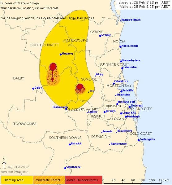 Severe weather: BoM issues storm warning | The Cairns Post