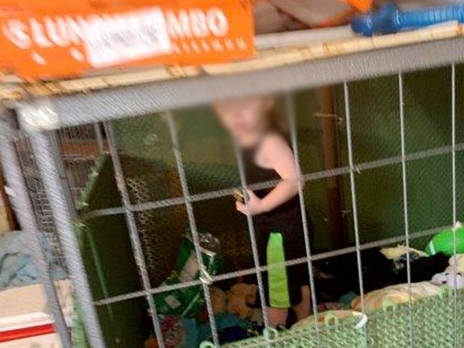 Henry County police find toddler  in cage along with abused animals, three charged