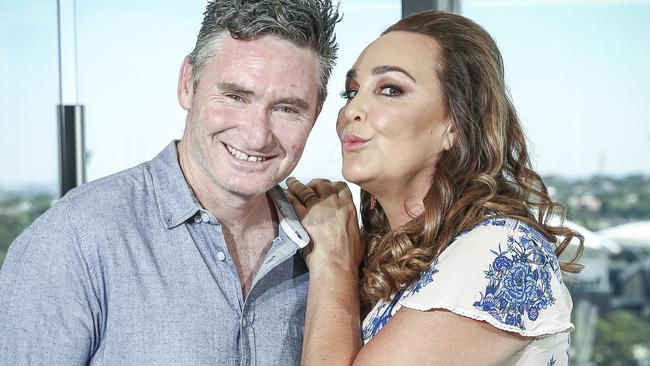 Dave Hughes and Kate Langbroek. Picture: Mike Burton