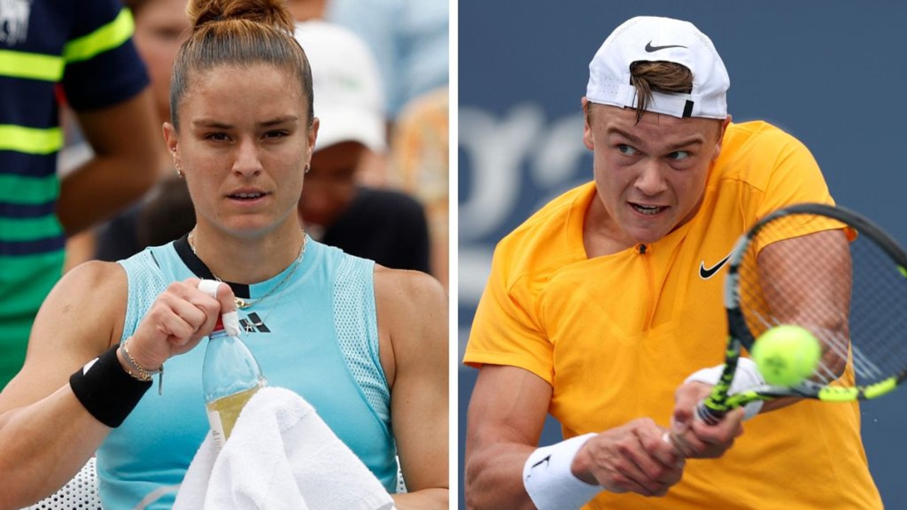 Major upsets rock day one of US Open as fourth and eighth seeds fall