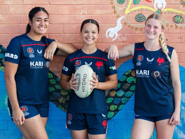 Taneka Todhunter came through the pathways at the Roosters. Photo: Tim Pascoe