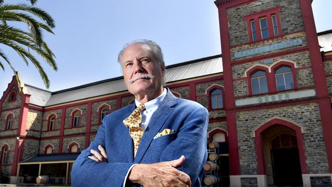 WINE TIME: Geber outside Chateau Tanunda. Picture: Tricia Watkinson