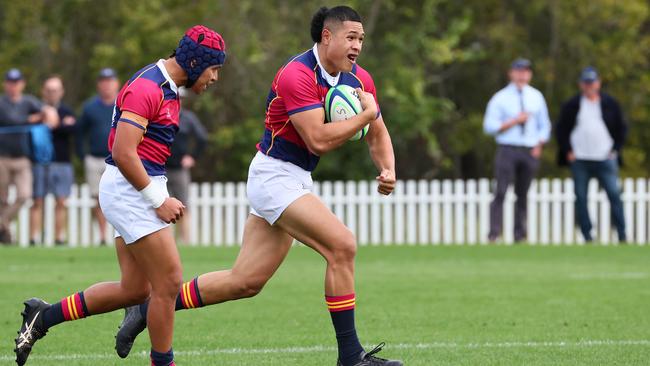 Dirhys Sefo winding up in BSHS colours. Picture: Tertius Pickard