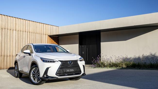 Prices for the Lexus NX350H 2WD Sports Luxury start from about $80,000 drive-away.