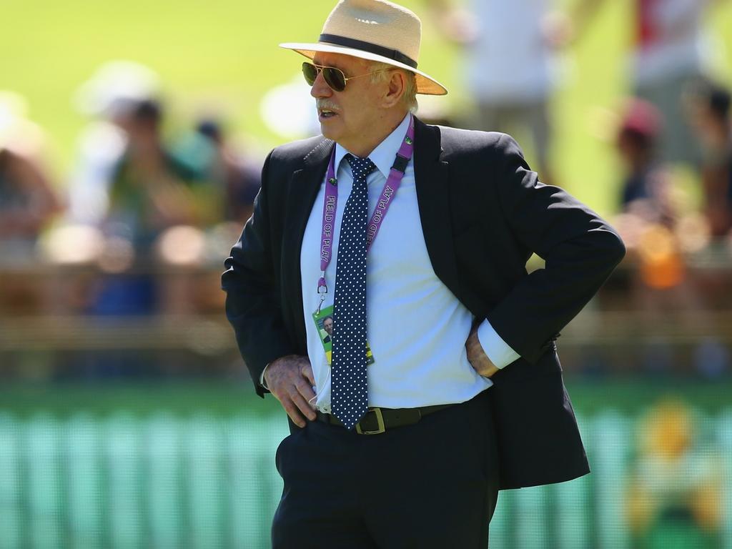 Ian Chappell was forced to leave Adelaide Oval.