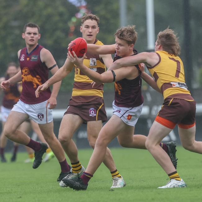 QAFL colts footy between Aspley and Palm Beach Currumbin