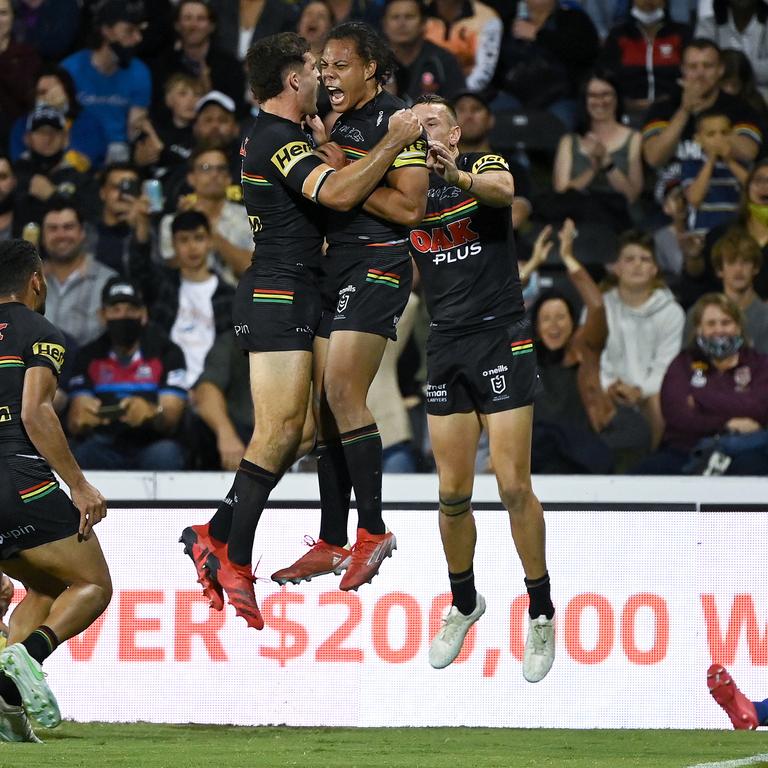 The Panthers are flying high now. Picture: NRL Photos