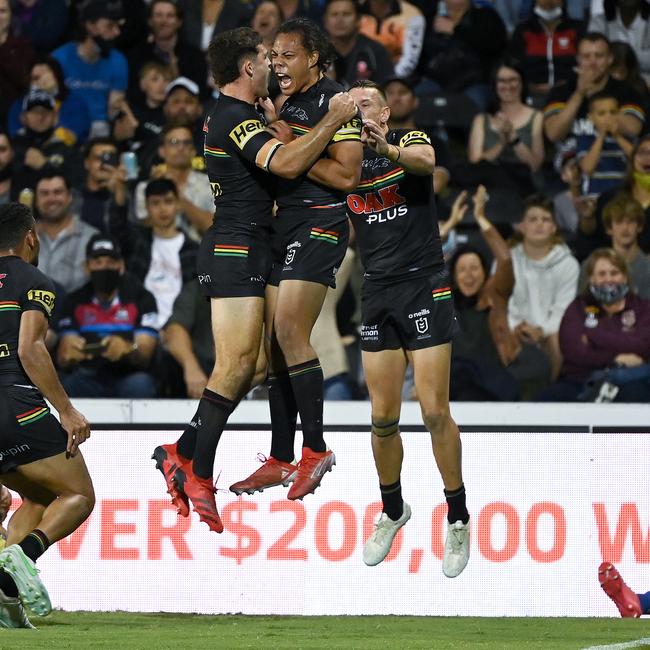 The Panthers are flying high now. Picture: NRL Photos