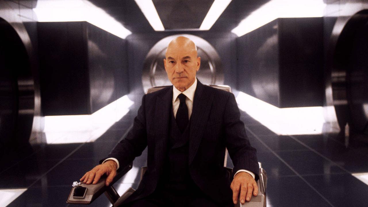 Patrick Stewart in X-Men.