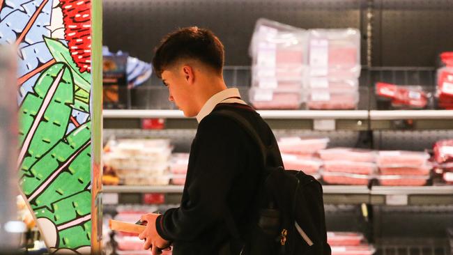 Supermarket inflation, and inflation in the wider economy, is tiptoeing downwards. Picture: NewsWire / Gaye Gerard