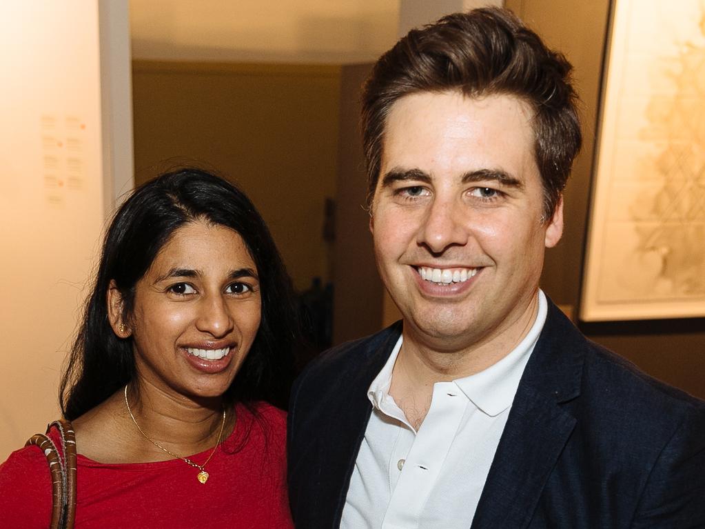 Devita and Matt Craig at the Adelaide Festival Awards for Literature 2018. Picture: Andre Castellucci