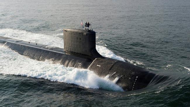 The Virginia-class submarine, USS North Dakota. Picture: Supplied