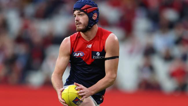 Angus Brayshaw has been rejuvenated as a wingman. Picture: Michael Klein