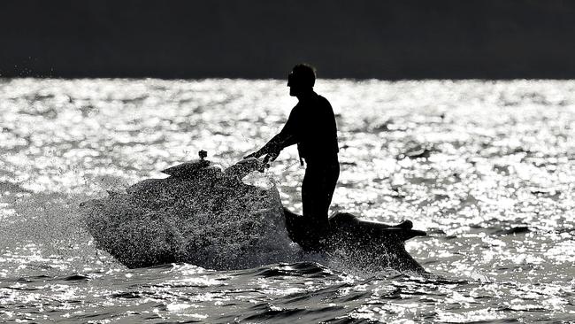 The jet skicrash occurred on the Nerang River on November 8 last year. Picture: Richard Jupe