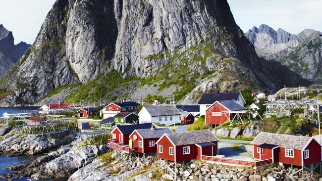 Wild World: Lofoten Wall towering over a Norwegian fishing village