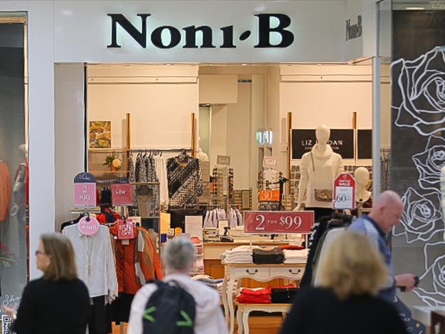 SYDNEY, AUSTRALIA - NewsWire Photos AUGUST 26, 2020:  A Noni-B retail store is seen in a shopping centre in Sydney. Picture: NCA NewsWire / Steven Saphore