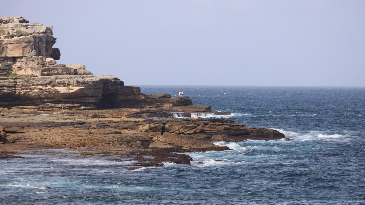 The diving instructor was swimming near fishermen in Little Bay when he was attacked by a 4.5 metre Great White shark. Picture: Nicholas Eagar