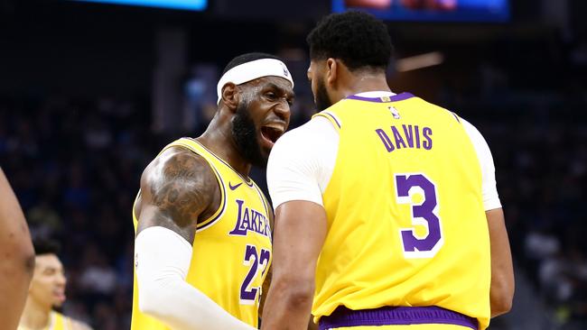 LeBron James and Anthony Davis have hooked up in LA, but what about the rest of the roster? Picture: Getty Images