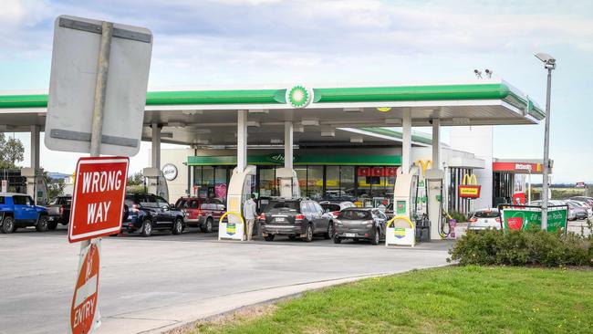 Police had requested security camera footage from petrol stations in the Calder Park area. Picture: Jake Nowakowski