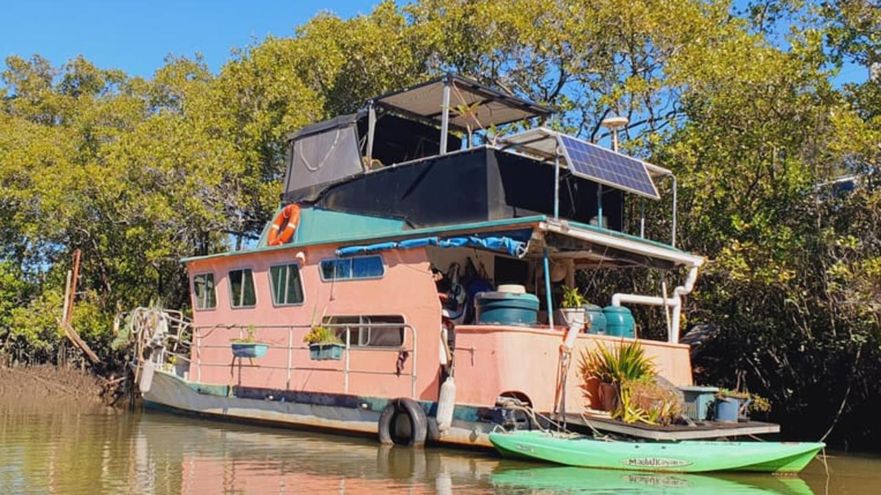 Living the high life on his houseboat is  former city councillor/candidate for Mayor of Brissie Jonathan Sri. Picture:  Facebook/jonathansri.com
