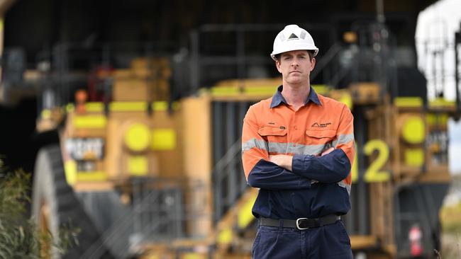 Mine manager David O’Dwyer at the New Acland coal mine.