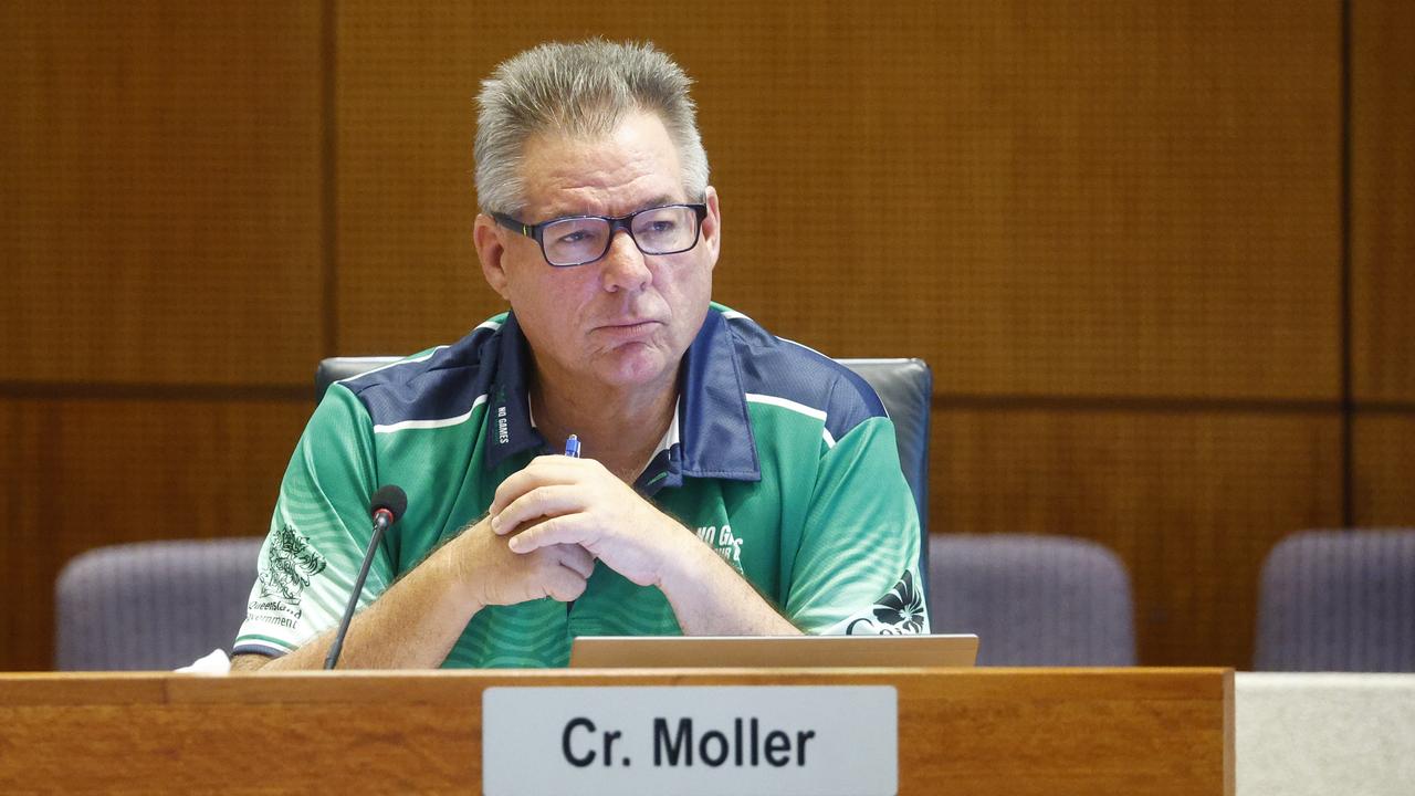 Cairns Regional Council Division One councillor Brett Moller has consistently challenged the mayor regarding the selection process to name the council’s next CEO. Picture: Brendan Radke