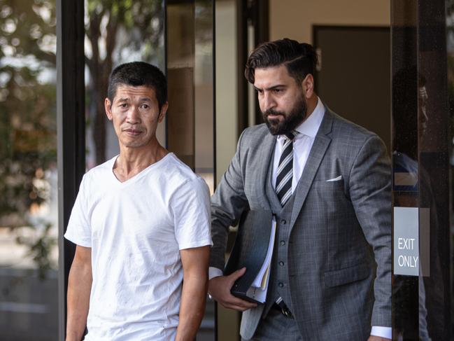 Yin (left) admitted misappropriating $1.2m from clients while a director at the now-defunct Raine &amp; Horne Fairfield. Picture: Julian Andrews