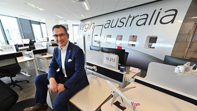 Departing Virgin Australia CEO Paul Scurrah,Picture: Lyndon Mechielsen