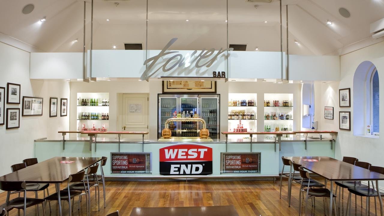 Inside the Tower Bar, which will be preserved at the West End Brewery site. Supplied by Lion