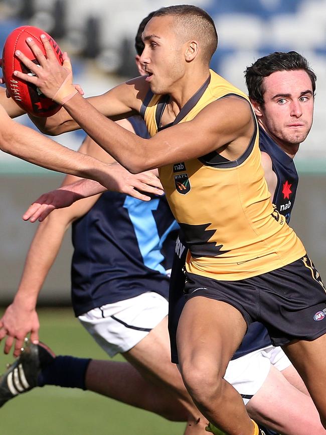 Western Australia’s Shai Bolton is off to Richmond. Picture: Mark Dadswell