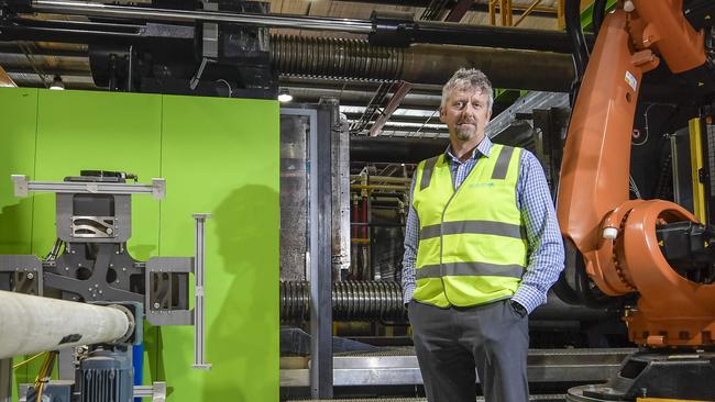 Airconditioning manufacturer Seeley international’s group managing director, Jon Seeley, at Lonsdale, South Australia. Picture: Roy VanDerVegt