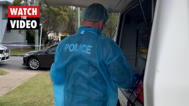 Forensic Services at alleged murder scene, Rockhampton