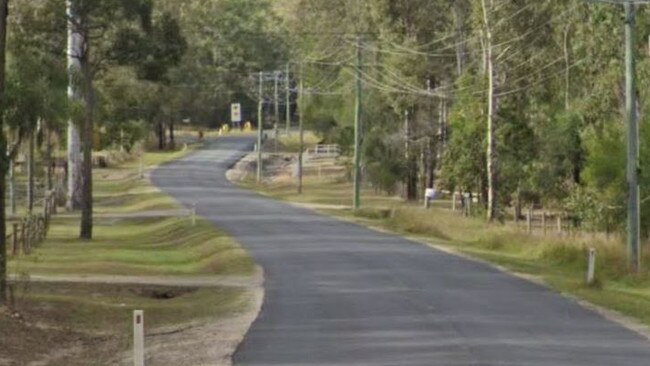 A teenage boy, 17, died in a crash on Quinzeh Creek Rd at Cedar Creek in the Gold Coast hinterland early on Thursday morning. Picture: Google