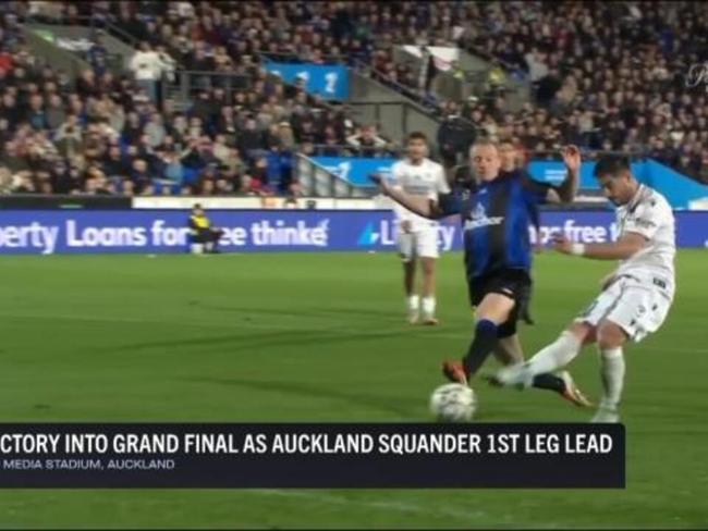 Victory into GF! Auckland blow 1st leg