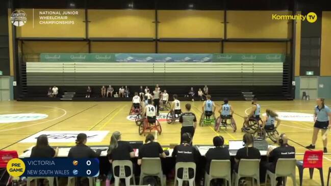 Replay: Victoria v NSW (JWC) - Basketball Australia Under-18 National Championships and Junior Wheelchair Championships Day 5