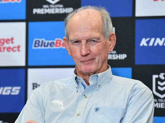 NRL:Roosters V Dolphins, Suncorp Stadium. Wayne Bennett. Picture: Patrick Woods.