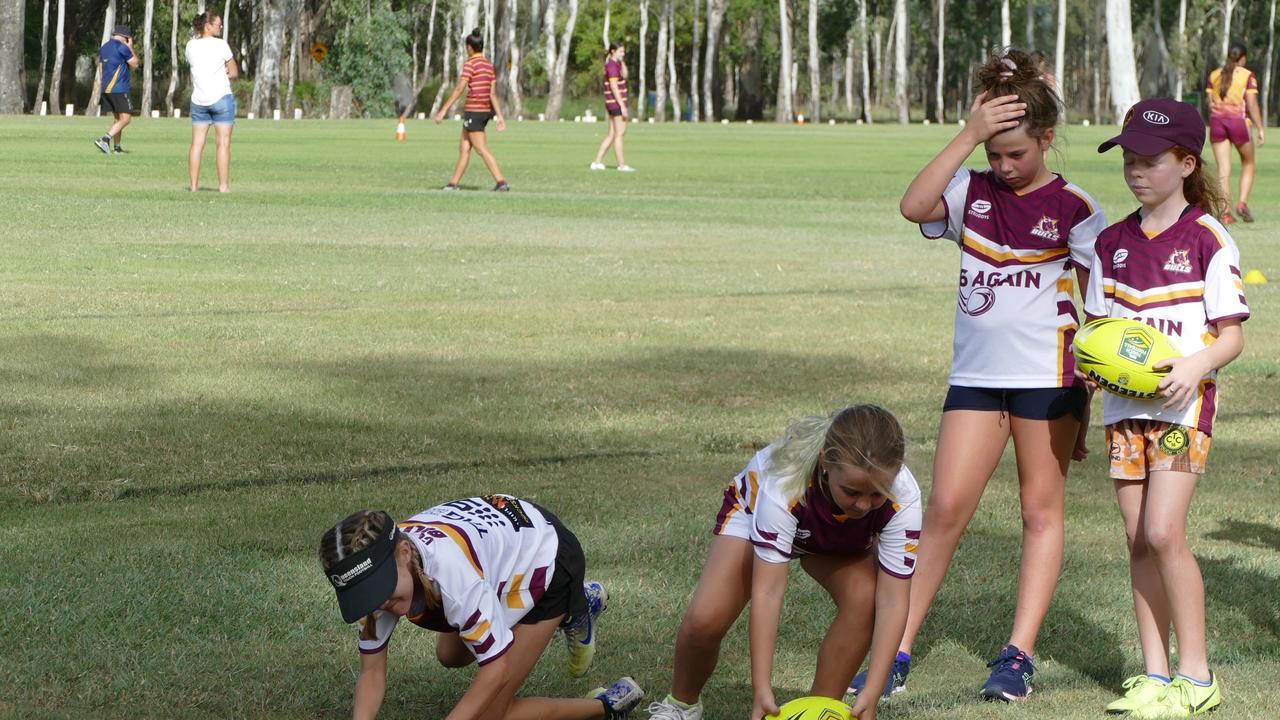 CQ Bulls Touch Football's 6 Again Clinic, Rockhampton Touch Fields.