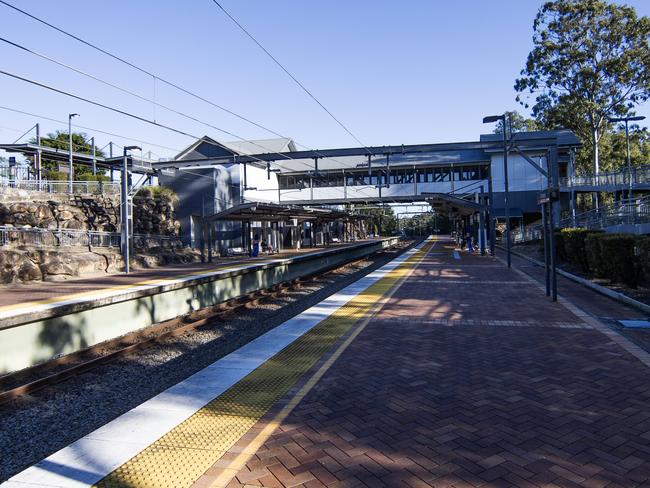 HOLDING FOR THE COURIER MAIL DO NOT USE -  50c fares starting next Monday. Ormeau train station - Coomera to Brisbane train at 8:00am on Thursday, August 1st.Picture: Nigel Hallett