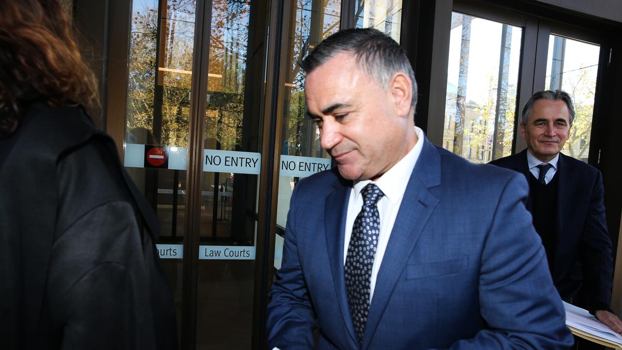 Former Deputy Premier John Barilaro stepped down from his NY posting following public condemnation over corruption. Picture NCA Newswire/ Gaye Gerard.