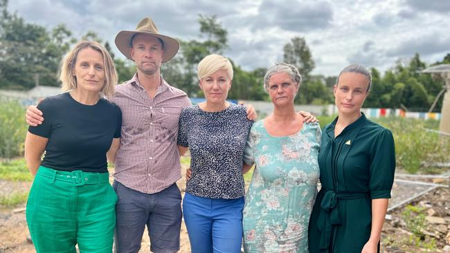 Lismore Planning Panel outrage: Sue Higginson MP, Lismore councillor and State candidate for Lismore Adam Guise, Cate Faehrmann MP, Lismore councillor, Dr Amanda Cohn candidate for the Legislative Council.