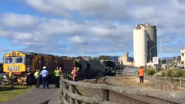 Nairne crash: Driver escapes injury in freight train crash