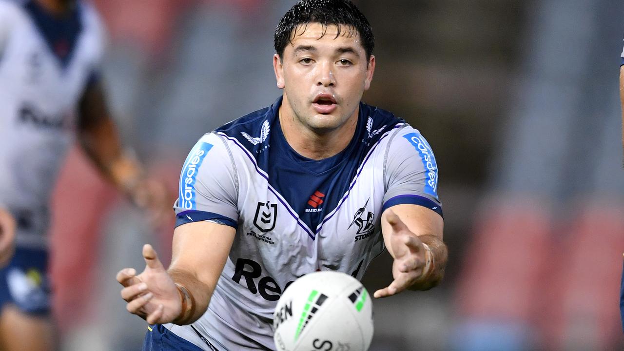 Brandon Smith in action for the Storm. Picture: NRL Photos