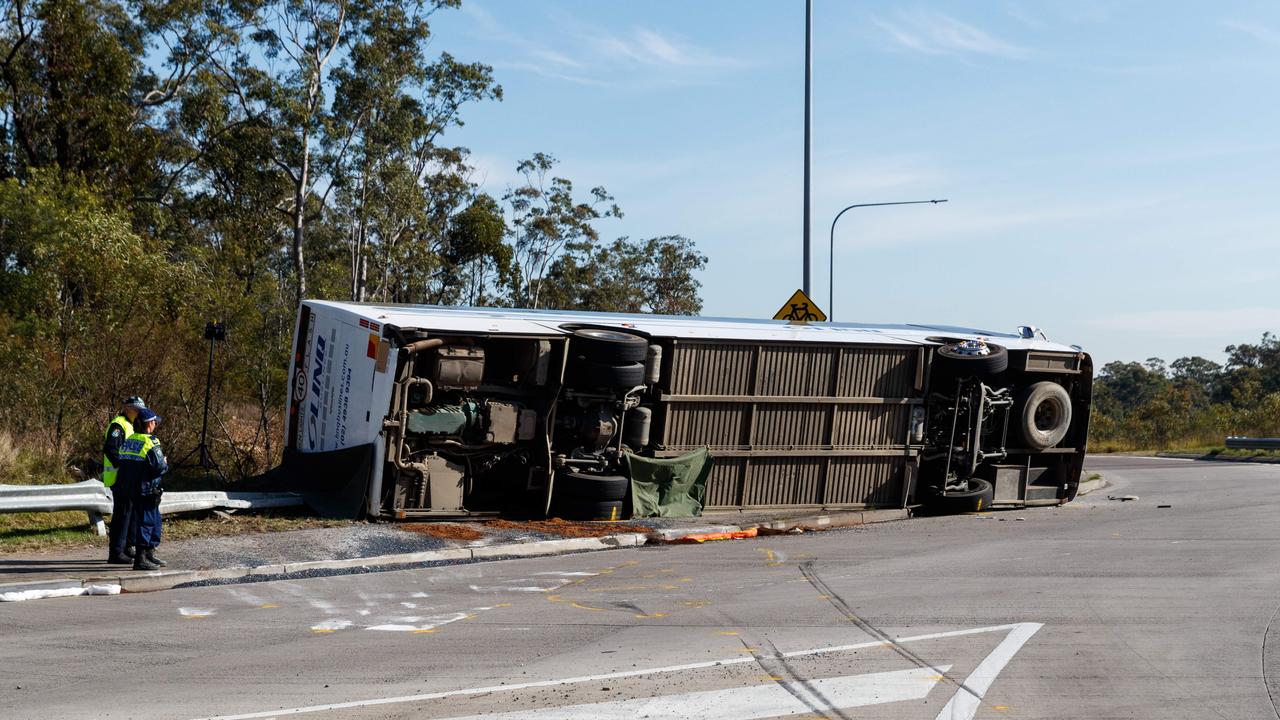 Ten people died and 25 were injured in the tragic crash. Picture: NCA NewsWire / David Swift